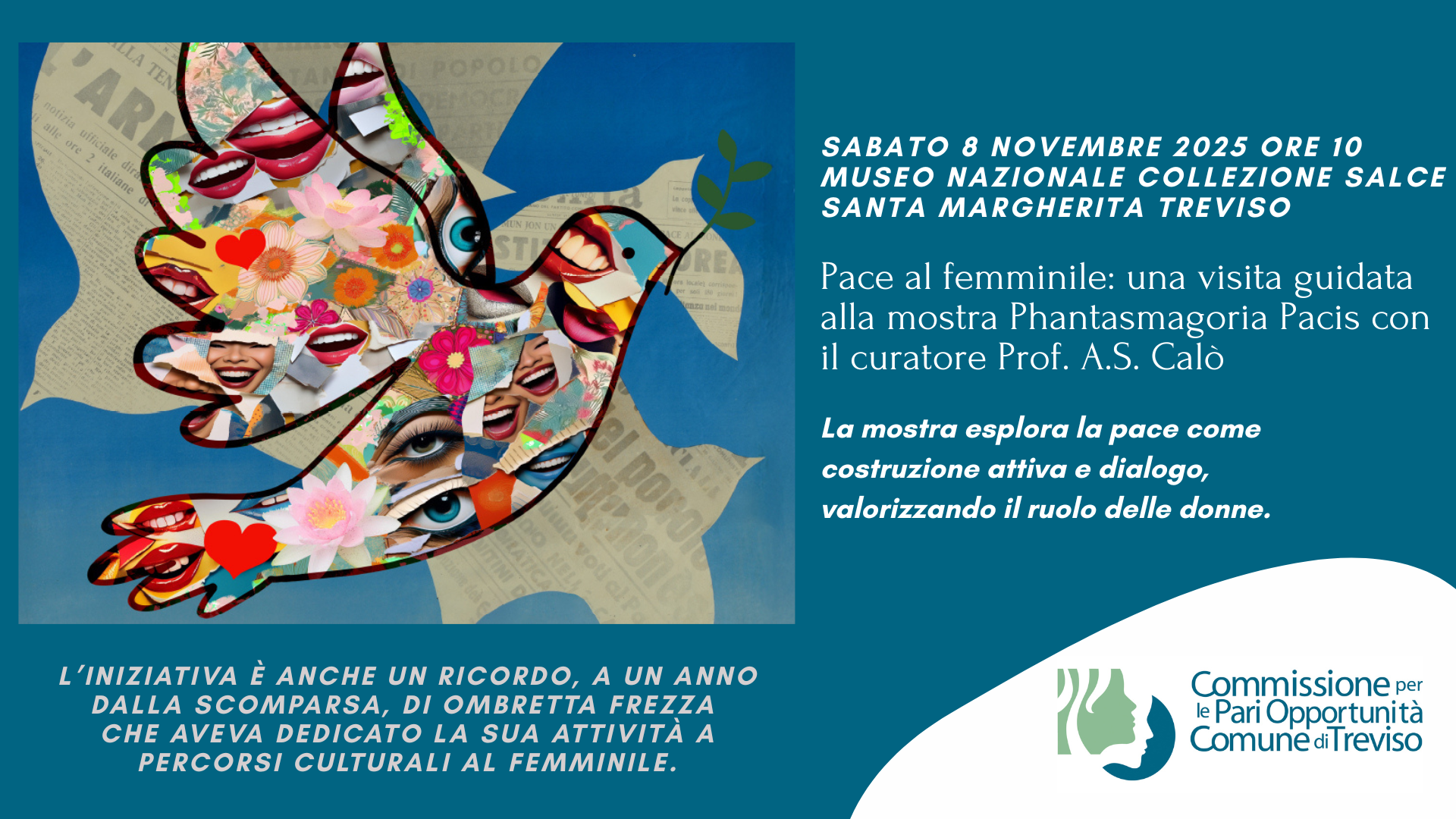 Visita guidata "Pace al femminile" alla mostra Phantasmagoria Pacis